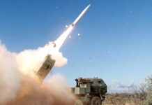 Precision Strike Missile verschossen vom Raketenartilleriesystem HIMARS