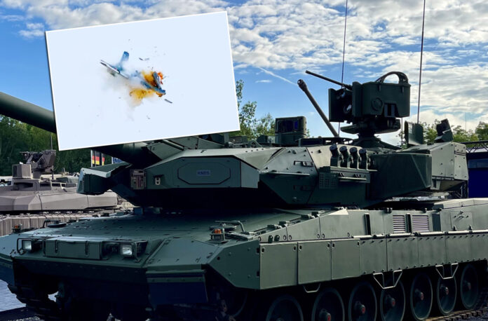 Trophy APS auf Leopard 2 A8 Kampfpanzer