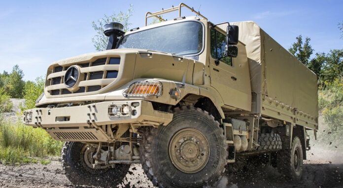 Zetros Lkw von Daimler Truck