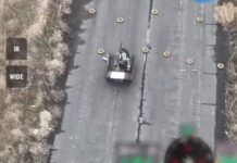 russisches UGV im Einsatz