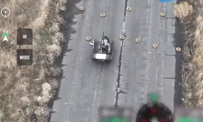 russisches UGV im Einsatz