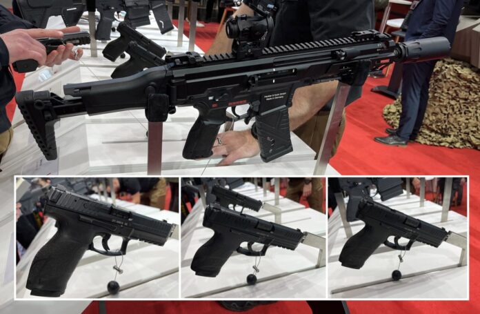 Heckler und Koch HK433PDW und Pistolenfamilie SFP9 A1