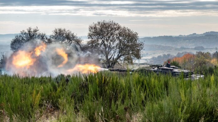 Kampfpanzer Leopard 2 der Bundeswehr