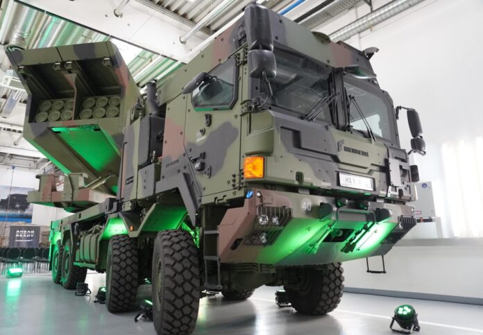 Raketenartilleriesystem GMARS (Global Mobile Artillery Rocket System)