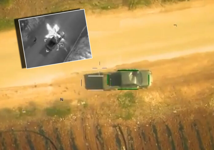 Einsatz einer Hellfire RX9 in Syrien
