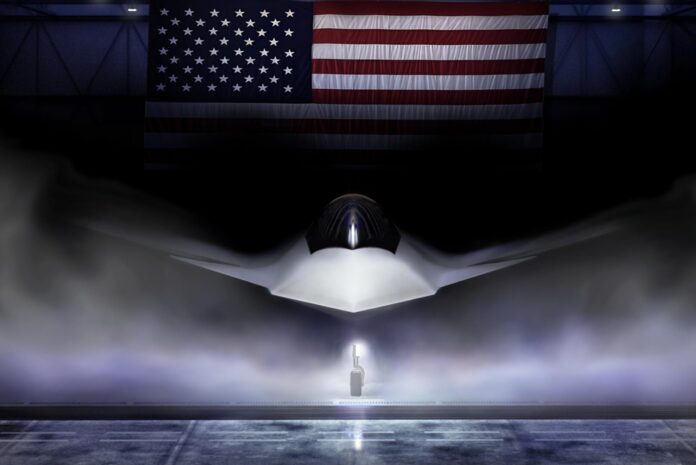 F-47 Stealth-Kampfflugzeug