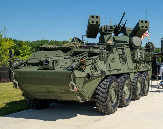 SHORAD Stryker Sergeant Stout