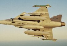 Saab Gripen mit TAURUS KEPD 350