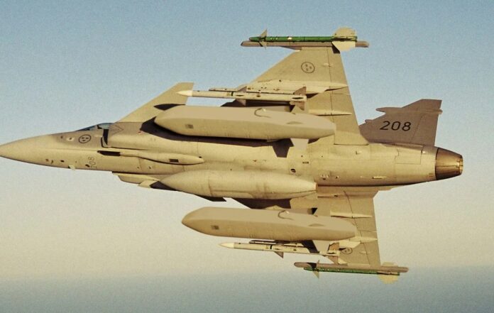 Saab Gripen mit TAURUS KEPD 350
