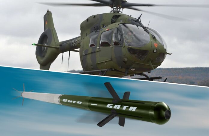Leichter Kampfhubschrauber mit 70-mm-Lenkrakete Euro-GATR