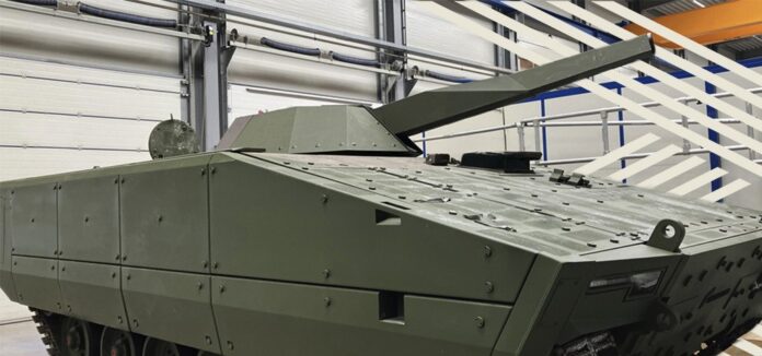 Mörserkampfsystem NEMO auf Lynx-Plattform
