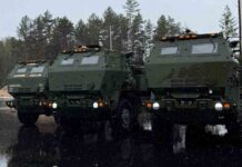 Raketenartilleriesysteme HIMARS in Estland
