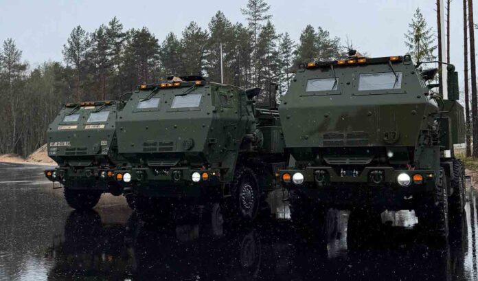 Raketenartilleriesysteme HIMARS in Estland