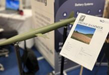 Drohnenabwehr-Rakete Drone Hammer