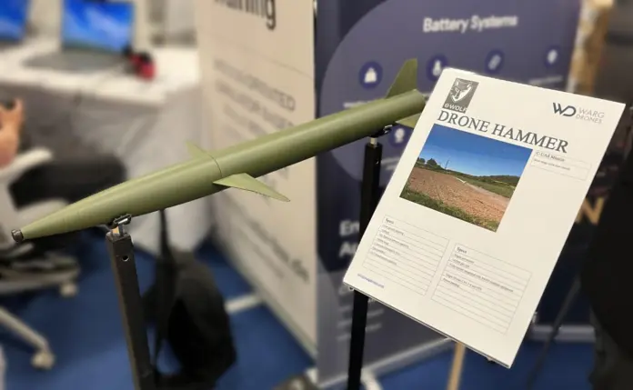 Drohnenabwehr-Rakete Drone Hammer