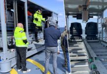 CUBE Seeminenverlegesystem mit Blocker-Seeminen