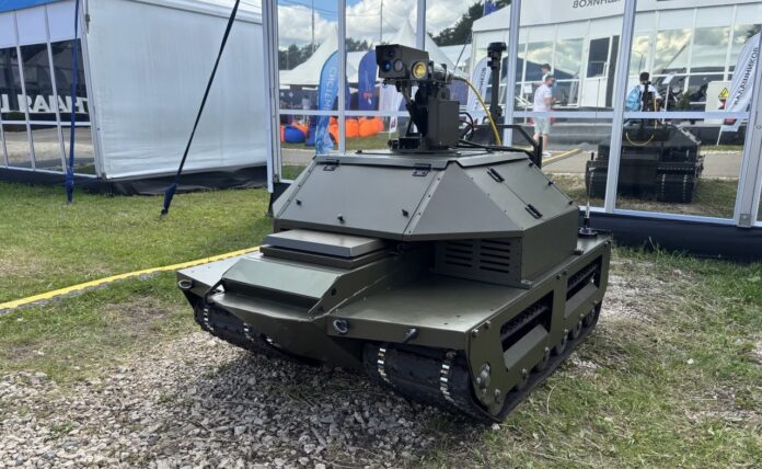 Laser-UGV zur Minenräumung