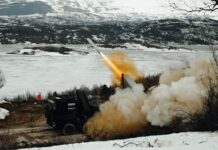 Naval Strike Missile von Raketenartilleriesystem MARS 3