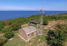 Dänisches Küstenüberwachungsradar auf Bornholm