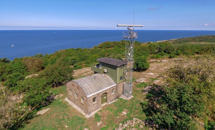 Dänisches Küstenüberwachungsradar auf Bornholm