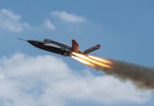 Uncrewed Collaborative Combat Aircraft XQ-58A Valkyrie