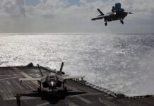 Kampfflugzeuge F-35 B des U.S. Marine Corps