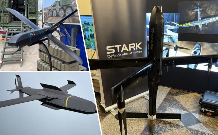 Deutsche Strike-Drohnen HX-2, FV-014 und Virtus
