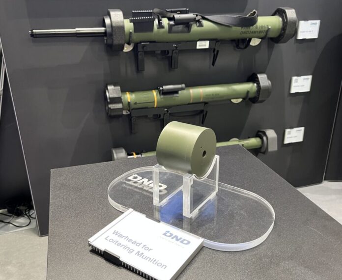 RWG-Familie und Gefechtskopf fuer Loitering Munition bzw Strike-Drohnen von Dynamit Defence Nobel