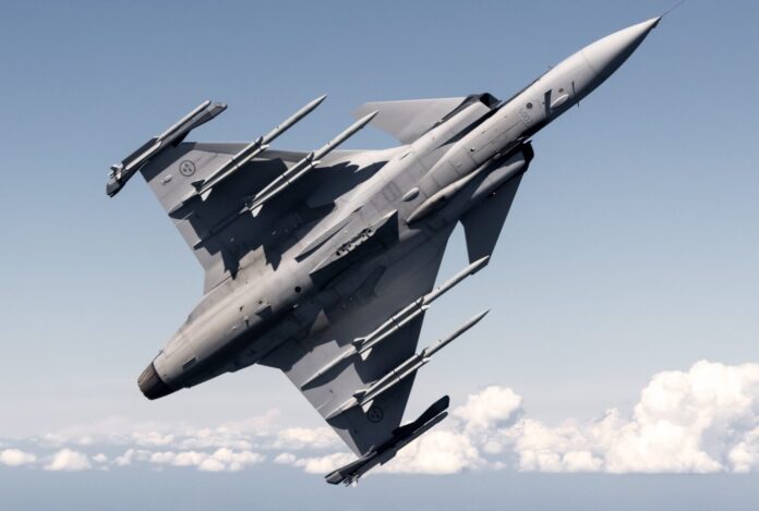 Kampfflugzeug Saab Gripen E