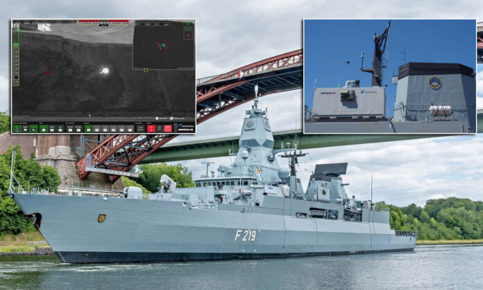 Laserwaffe Deutsche Marine auf Fregatte F124
