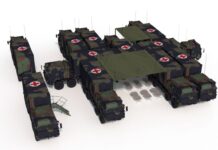 NATO Role 2B mobile und geschützte Sanitätseinrichtung