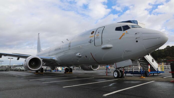 Seefernaufklärer und U-Boot Jäger Poseidon P-8A der Deutschen Marine