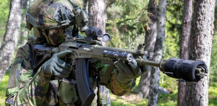 RK 62 M1 Sturmgewehr der finnischen Streitkräfte