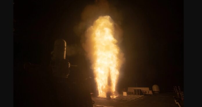 Abschuss einer Standard Missile 6