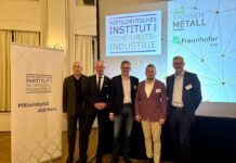 MISI-Initiator Jens Lehmann (zweiter von links) und seine Mitstreiter bei der gestrigen Auftaktveranstaltung (Bild: MISI)