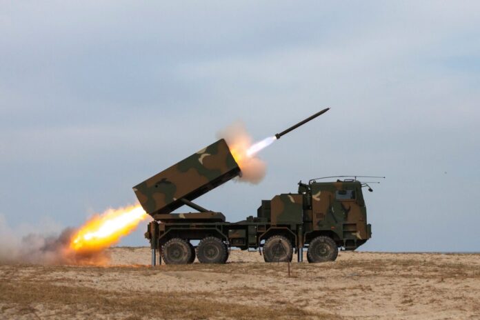 Raketenartilleriesystem k239 chunmoo