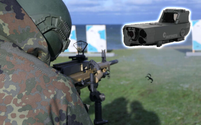 Drohnenabwehr mit MG5 und SMASH-Feuerleitvisier