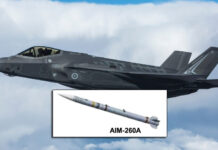 F-35A Lightning II Joint Strike Fighter der Royal Australian Air Force mit AIM-260A JTAM