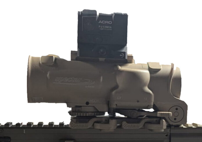 Hauptkampfvisier des System Sturmgewehr Bundeswehr - ELCAN Specter DR 1-4x mit ACRO P2