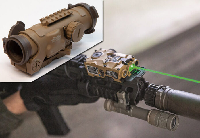 Sturmgewehroptiken und Laser-Licht-Module für dänische Streitkräfte und Heimwehr