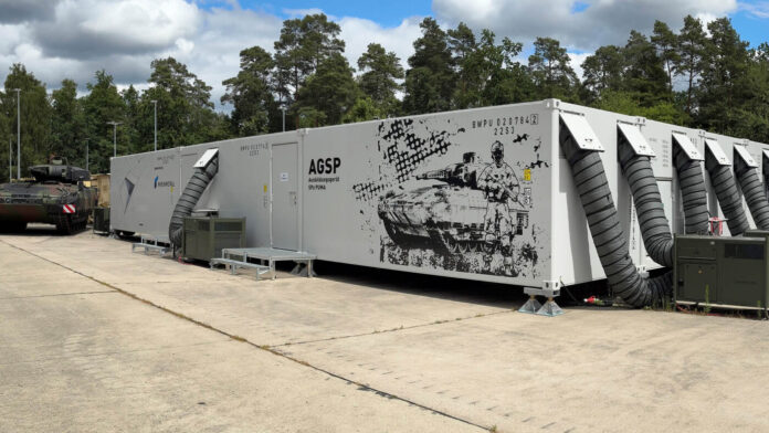 Die deutschen Panzergrenadiere erhalten demnächst neun Ausbildungsgeräte Schieß- und Gefechtsausbildung (AGSP) für den Schützenpanzern Puma.
