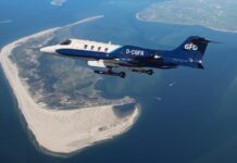 mittelschnelle Flugzieldarstellung