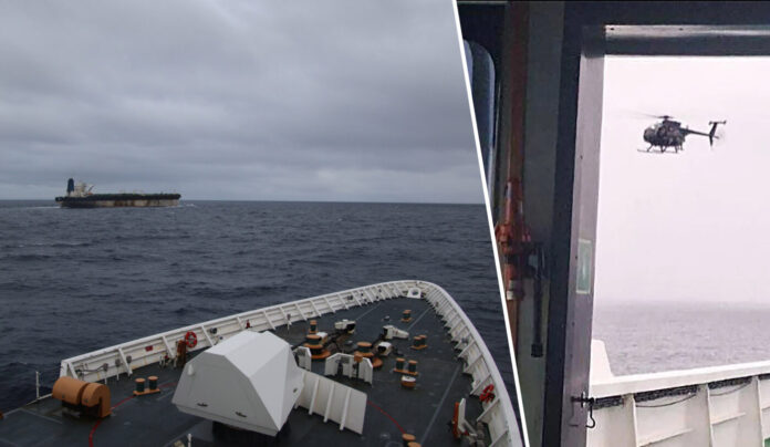 US-Spezialkräfte bringen Öltanker M/V Bella 1 auf