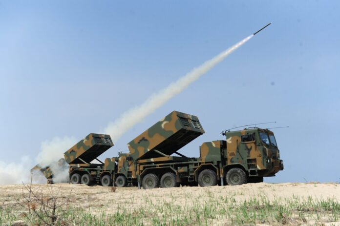 Raketenartilleriesystem k239 chunmoo
