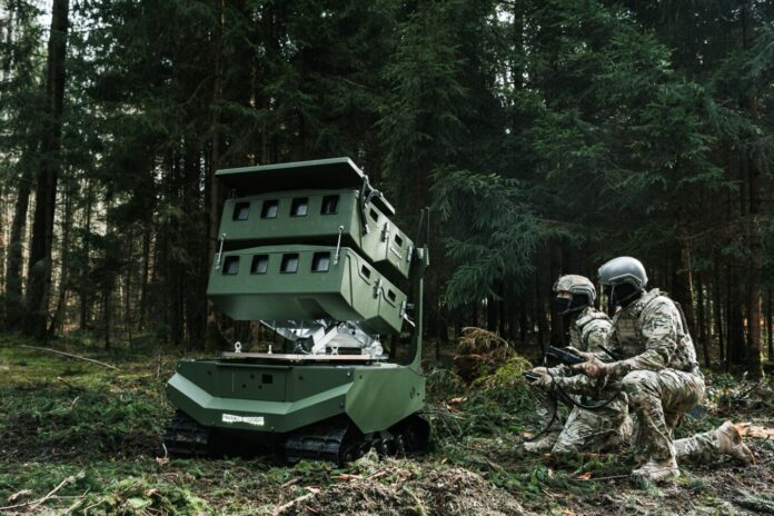 MBDA Deutschland und ARX Robotics wollen im Rahmen der am Montag in Nürnberg startenden Fachmesse Enforce Tac 2026 erstmals die Konzeptdemonstrator „ENFORCER x GEREON“ öffentlich zeigen.