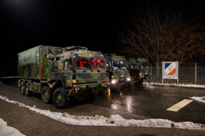 Luftverteidigungssystem Iris-T SLM der Luftwaffe