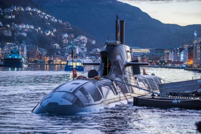 U212 im Hafen von Bergen