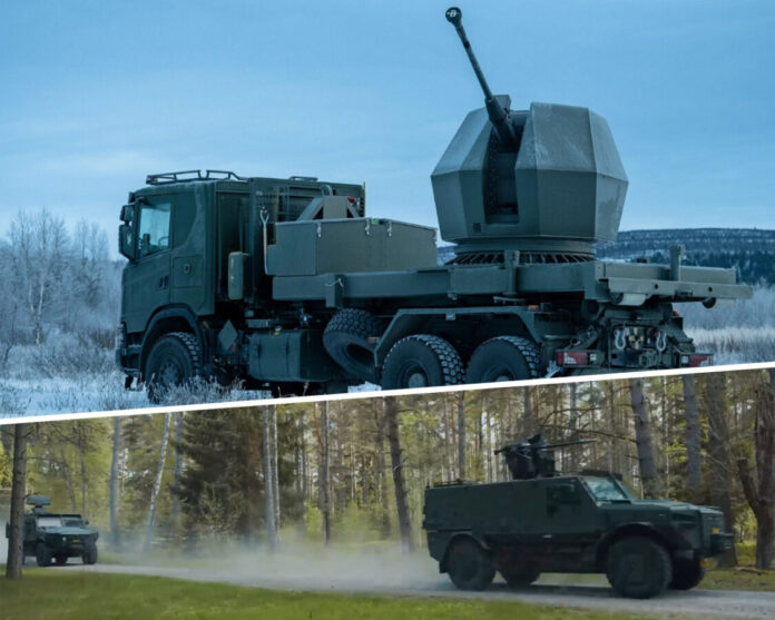 Die schwedischen Streitkräfte beschaffen mobile Drohnenabwehrlösungen auf Basis von 30mm- und 40mm-Kanonen mit der Bezeichnung „Gute II“, die 2027 und 2028 der Truppe zulaufen sollen.