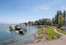 Das europäische Rüstungsunternehmen General Dynamics European Land Systems (GDELS) plant im Rahmen der Piranha-Produktion für die Bundeswehr einen Fährbetrieb mittels unternehmenseigenen M3-Amphibien auf dem Bodensee einzurichten.