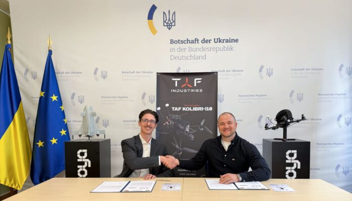 Die auf die Drohnenabwehr spezialisierte Thyra GmbH und TAF Industries, einer der größten ukrainischen Hersteller von drohnenbasierter Verteidigungstechnologie, haben eine Absichtserklärung zur strategischen Zusammenarbeit und Gründung eines Joint Ventures unterzeichnet.